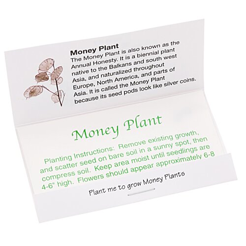 Additional Image 1 - a white card with green text