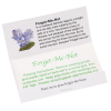 View Image 2 of 2 of Matchbook Seed Packet - Forget Me Not