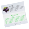 View Image 2 of 2 of Matchbook Seed Packet - Eggplant