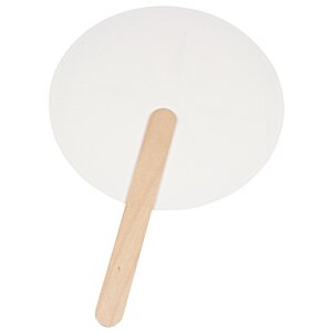 Additional Image 1 - a white circle with a wooden stick
