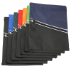 a stack of folders with different colors