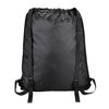 View Image 3 of 3 of Bold Divider Drawstring Backpack - Closeout