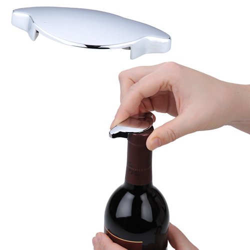 Additional Image 2 - a hand opening a bottle of wine