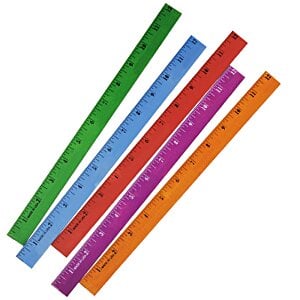 Additional Image 1 - a group of colorful ruler