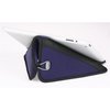 Additional Image 1 - a blue and white triangle shaped wallet