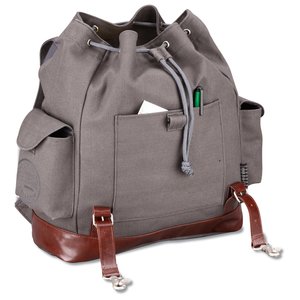 Additional Image 2 - a grey bag with red straps