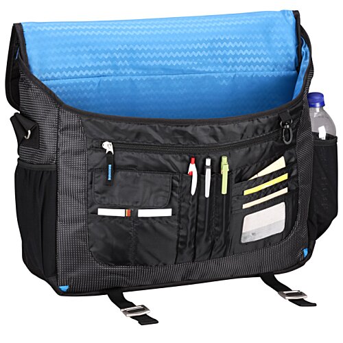 Additional Image 5 - a black and blue bag