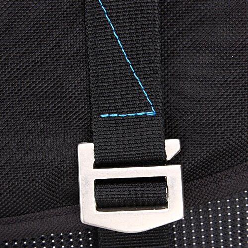 Additional Image 7 - a black bag with a silver buckle