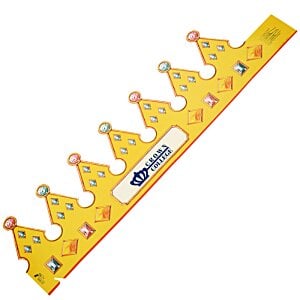 Additional Image 1 - a yellow ruler with a crown