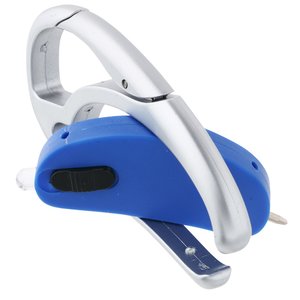 Additional Image 1 - a blue and silver earbuds