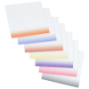 View Image 2 of 3 of Souvenir Designer Sticky Note - 3" x 3" - Ombre - 25 Sheet