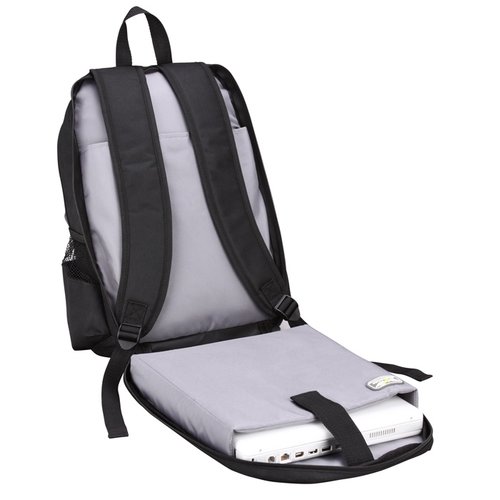Additional Image 2 - a grey and black backpack