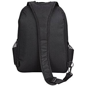 Additional Image 2 - a black backpack with a strap