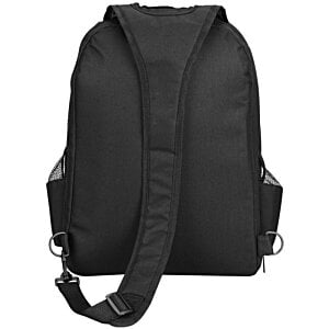 Additional Image 3 - a black backpack with a strap