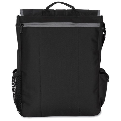 Additional Image 1 - a black backpack with a strap