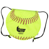 View Image 2 of 3 of Game Time! Softball Drawstring Backpack