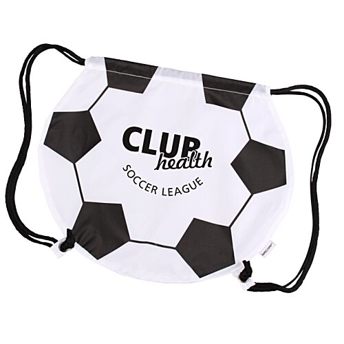 Additional Image 1 - a football ball bag with a logo