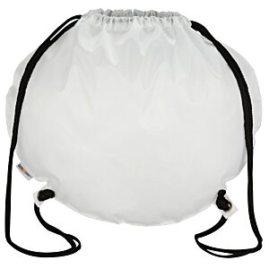 Additional Image 2 - a white bag with black straps