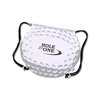 View Image 2 of 3 of Game Time! Golf Ball Drawstring Backpack-Overstock
