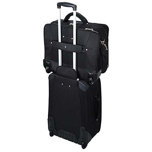 Additional Image 1 - a black suitcase with a handle