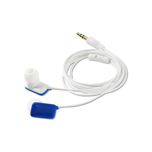 Additional Image 2 - a white tube with blue end caps