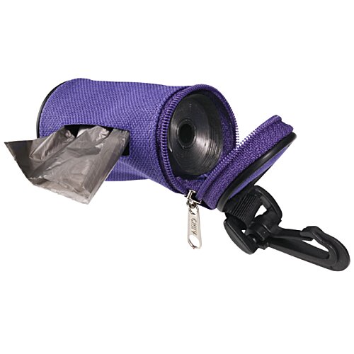 Additional Image 1 - a purple bag with a black handle