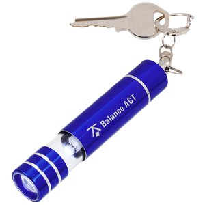Additional Image 2 - a key chain with a blue tube