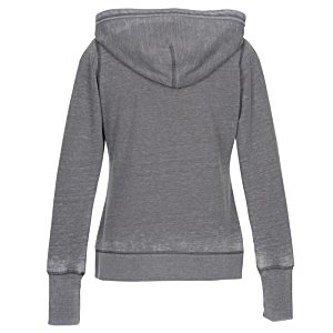 Additional Image 1 - a grey hoodie with a white background