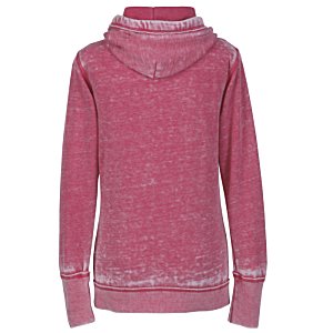 Additional Image 1 - a pink hoodie with a white background