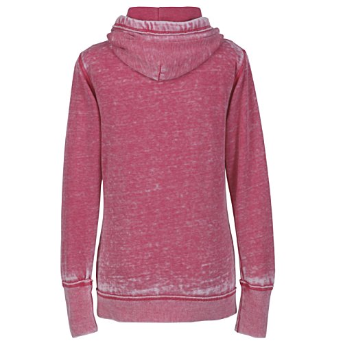Additional Image 1 - a pink hoodie with a white background