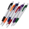 View Image 3 of 3 of Simplistic Grip Pen - Silver