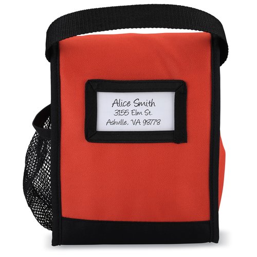 Additional Image 1 - a red and black bag
