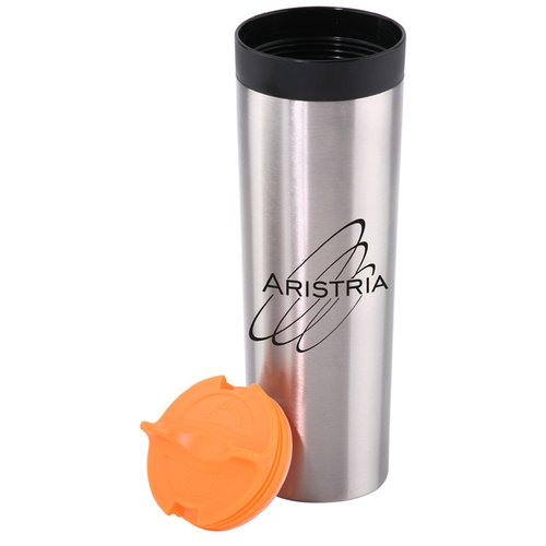 Additional Image 1 - a silver and black cup