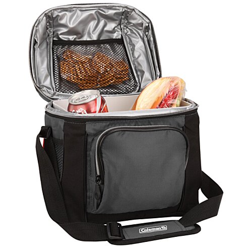 Additional Image 2 - a blue and black cooler bag