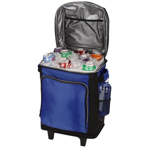 Additional Image 4 - a blue and black trash can