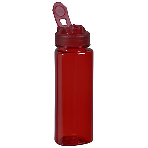 Additional Image 3 - a red plastic water bottle