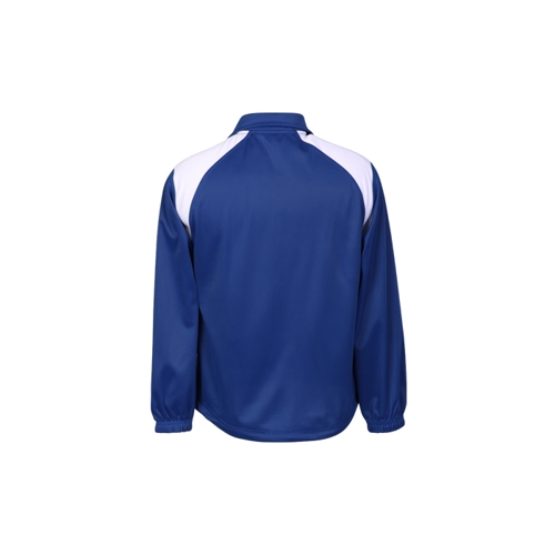 Additional Image 1 - a blue jacket with white trim