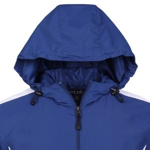 Additional Image 3 - a blue jacket with a hood