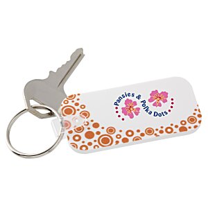 Additional Image 1 - a key chain with a key ring