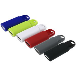 Additional Image 1 - a row of colorful usb flash drives