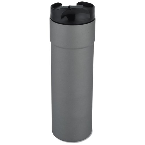 Additional Image 3 - a grey cylinder with black caps