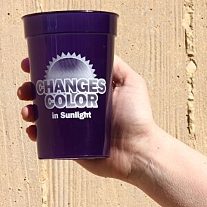 Additional Image 1 - a hand holding a purple cup