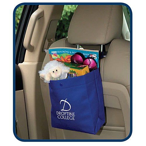 Additional Image 4 - a blue bag in the back of a car