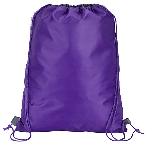 Additional Image 1 - a purple bag with straps
