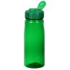 View Image 4 of 4 of PolySure Grip 'N Sip Water Bottle with Flip Lid - 24 oz.