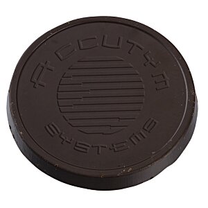 Additional Image 1 - a round black object with text