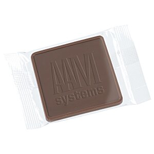 Additional Image 1 - a brown square object in a plastic wrapper