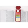 View Image 2 of 3 of Bookmark Ruler w/Note and Flag Set - Heart