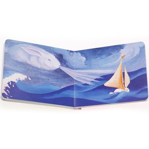 Additional Image 3 - a blue and white picture of a sailboat