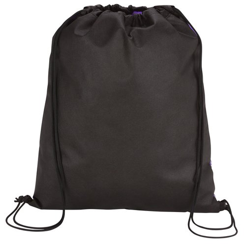 Additional Image 1 - a black backpack with straps